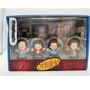 Little People Collector Seinfeld TV Series Special Edition Figure Set 4 Figures